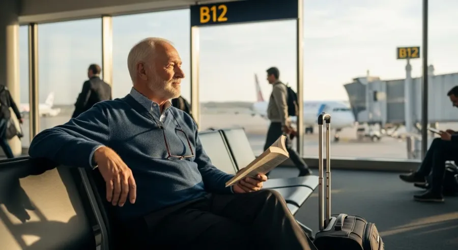 Como funciona passagem aérea para idoso
