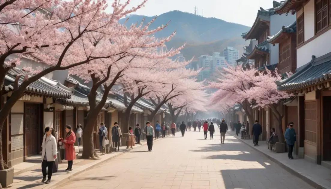 Qual a melhor época para viajar para Coreia do Sul